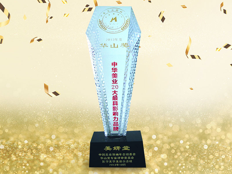 2013年度中华美业20大最具影响力品牌